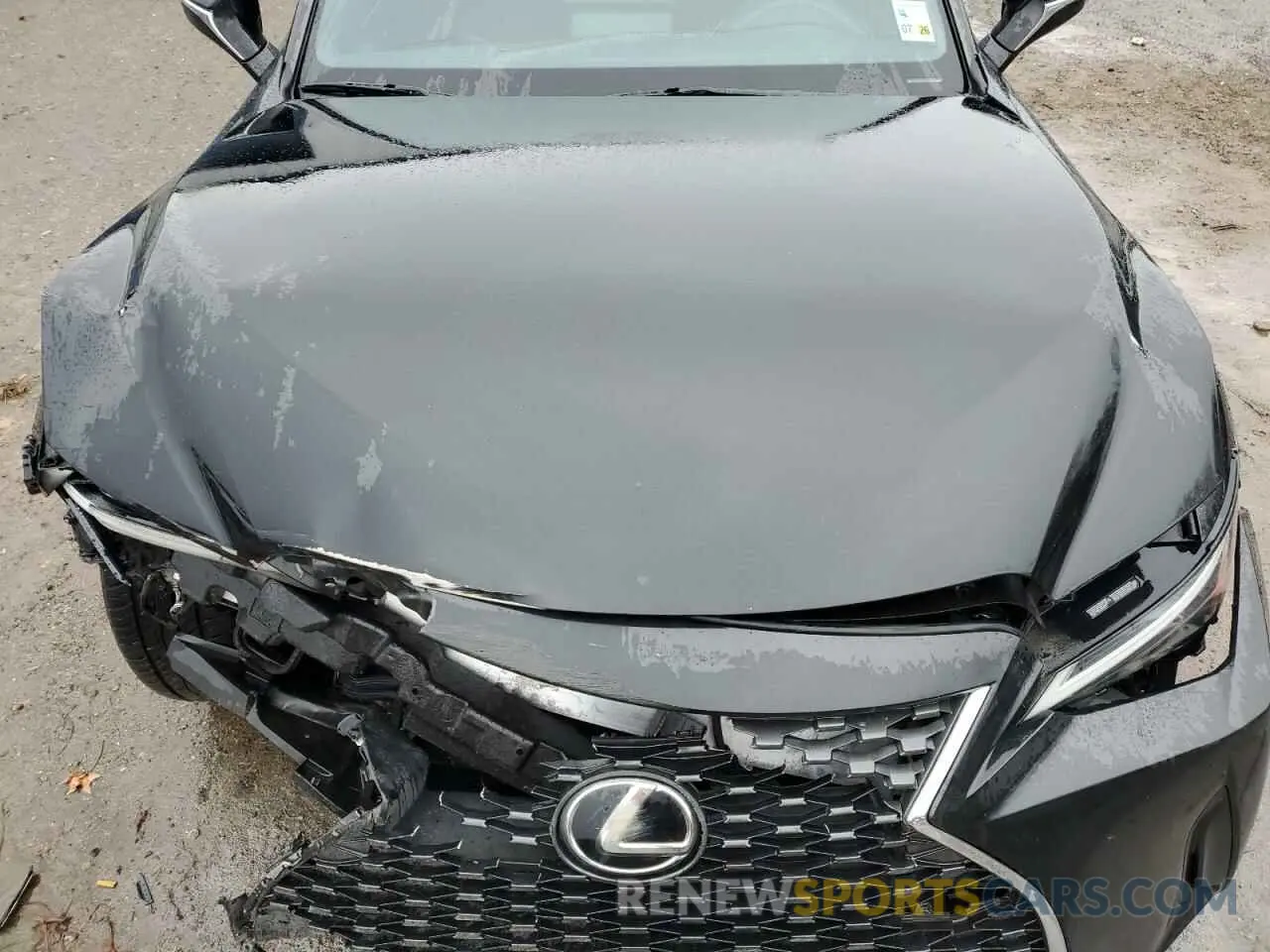 11 fotografías del automóvil dañado JTHAA1D21M5113899 LEXUS IS 2021