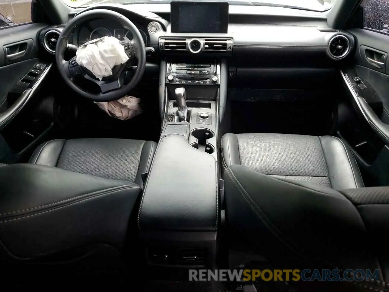 8 fotografías del automóvil dañado JTHAA1D21M5113899 LEXUS IS 2021