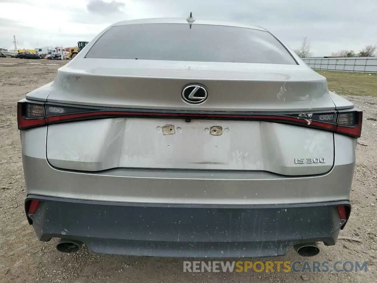 6 fotografías del automóvil dañado JTHAA1D26M5109864 LEXUS IS 2021