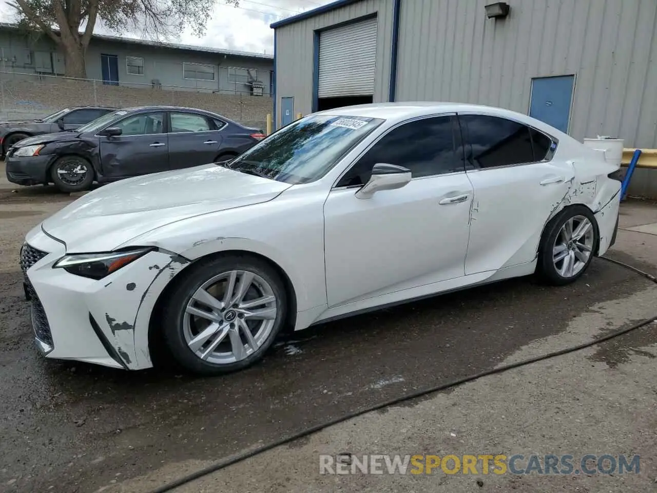 1 fotografías del automóvil dañado JTHAA1D28M5112488 LEXUS IS 2021
