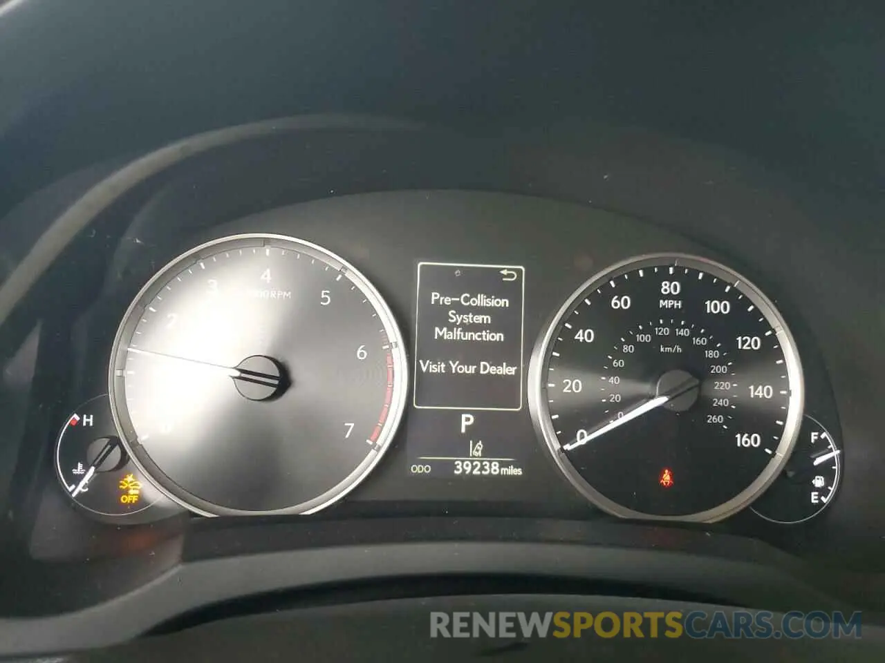 9 fotografías del automóvil dañado JTHAA1D2XM5117871 LEXUS IS 2021
