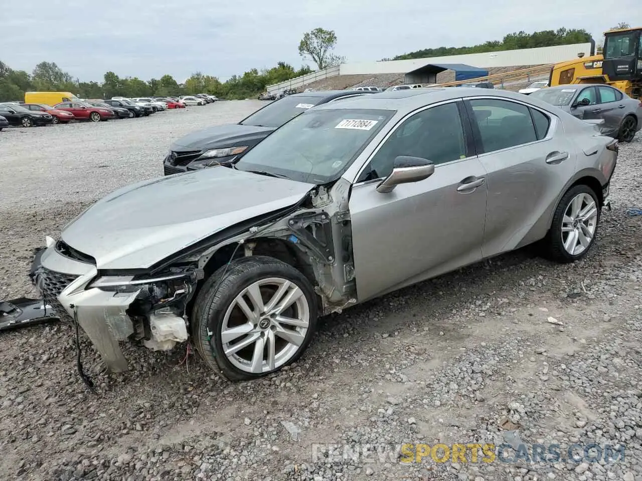1 fotografías del automóvil dañado JTHCA1D20M5114714 LEXUS IS 2021