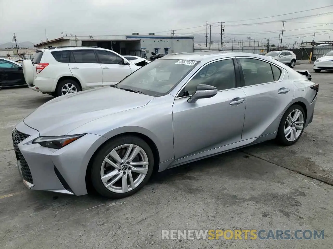 1 fotografías del automóvil dañado JTHCA1D26M5110473 LEXUS IS 2021