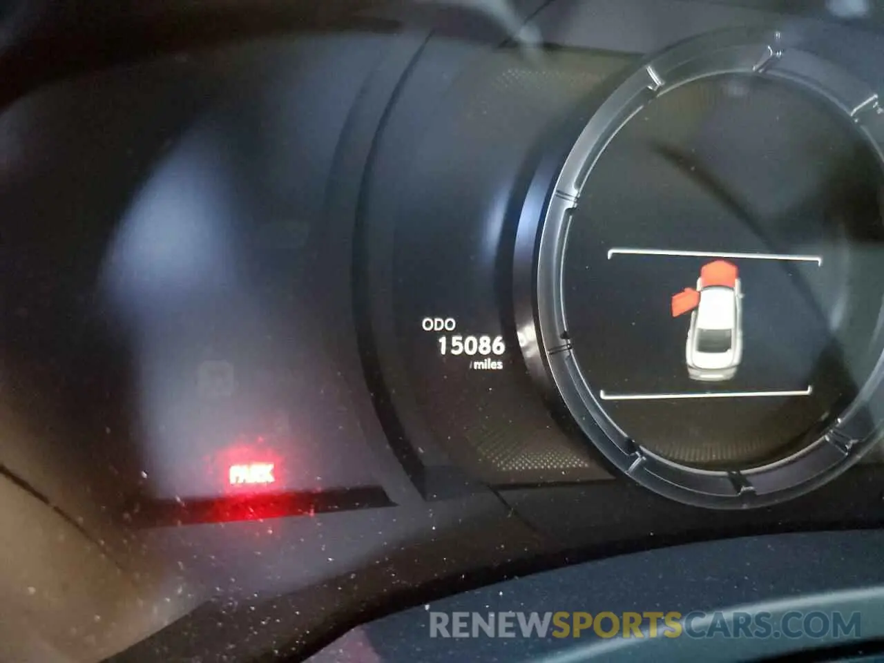 8 fotografías del automóvil dañado JTHGZ1B21M5043567 LEXUS IS 2021