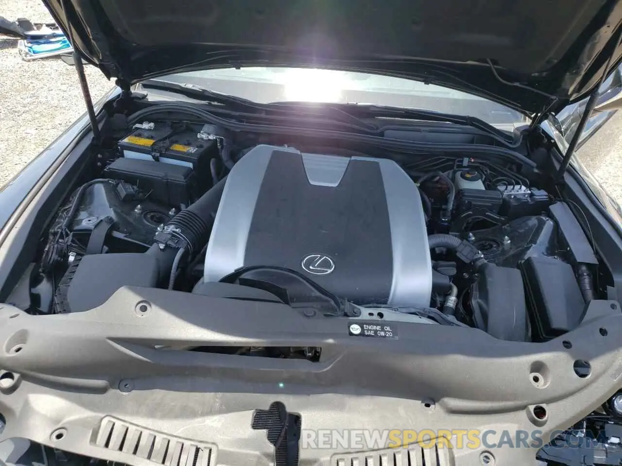 7 fotografías del automóvil dañado JTHGZ1B24M5048147 LEXUS IS 2021