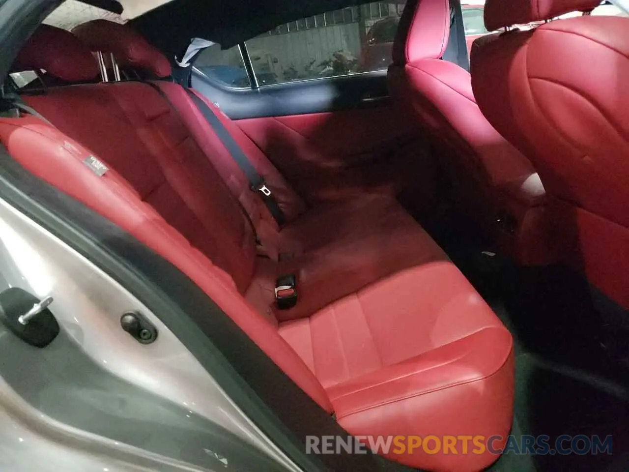 10 fotografías del automóvil dañado JTHGZ1B27M5048708 LEXUS IS 2021