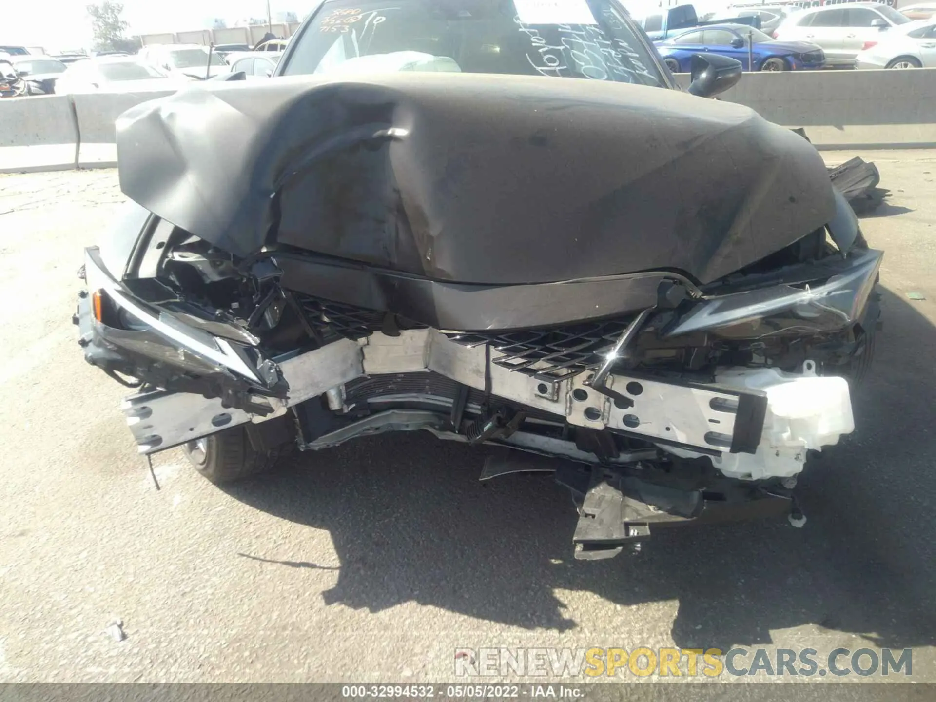 6 fotografías del automóvil dañado JTHGZ1B2XM5037153 LEXUS IS 2021
