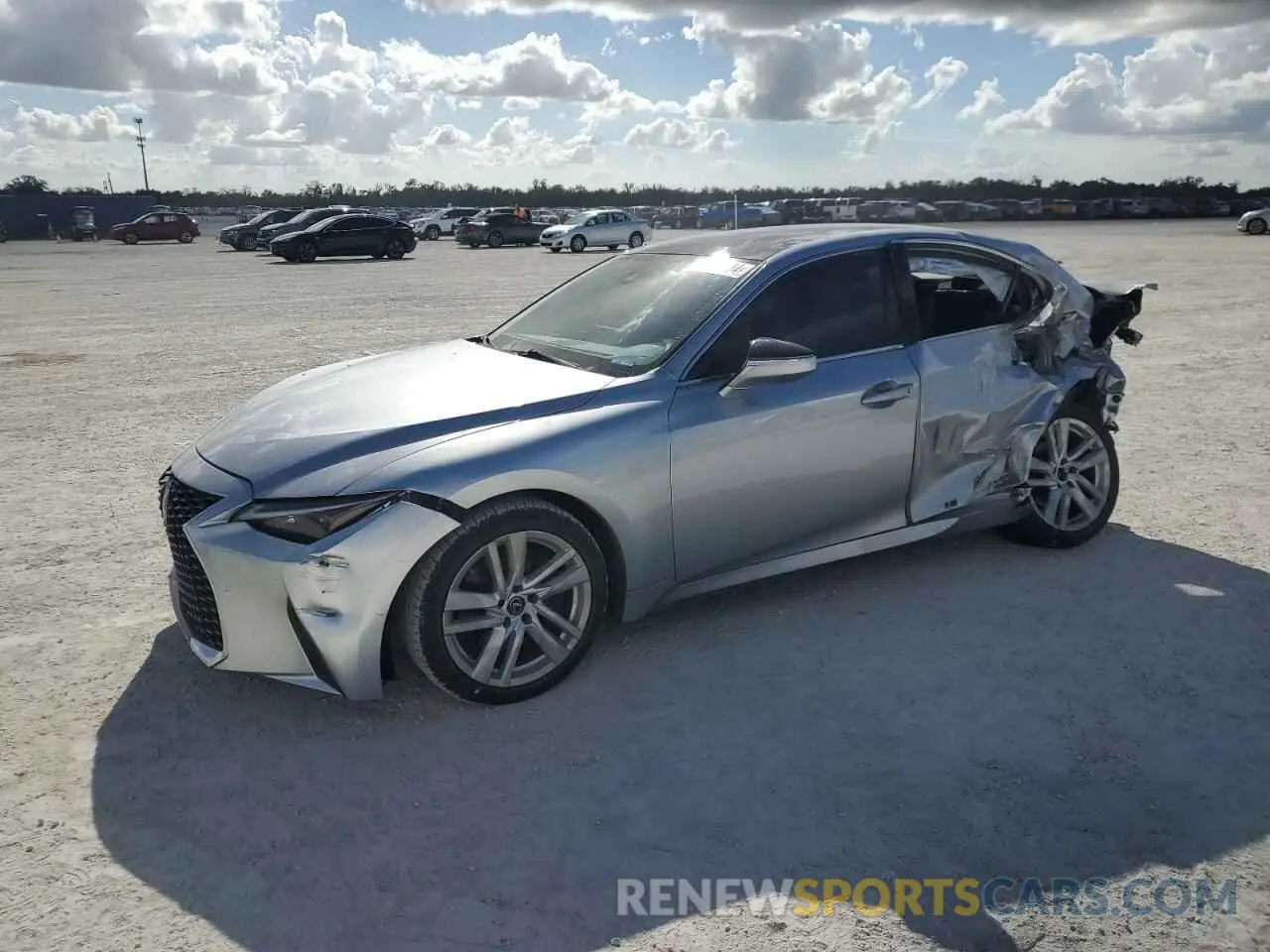 1 fotografías del automóvil dañado JTHAA1D25N5120551 LEXUS IS 2022