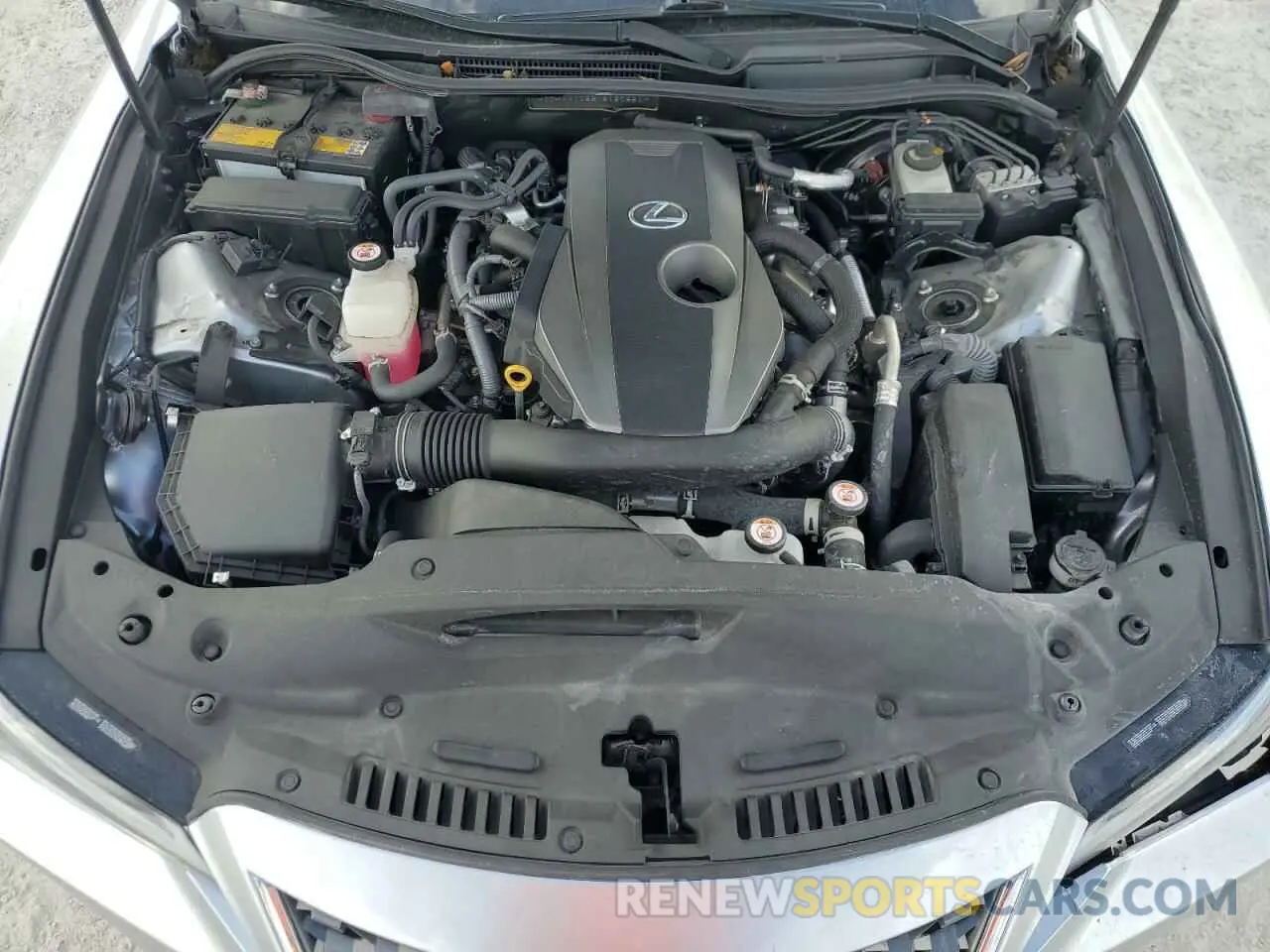 11 fotografías del automóvil dañado JTHAA1D25N5120551 LEXUS IS 2022