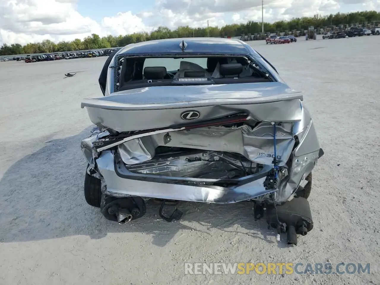 6 fotografías del automóvil dañado JTHAA1D25N5120551 LEXUS IS 2022