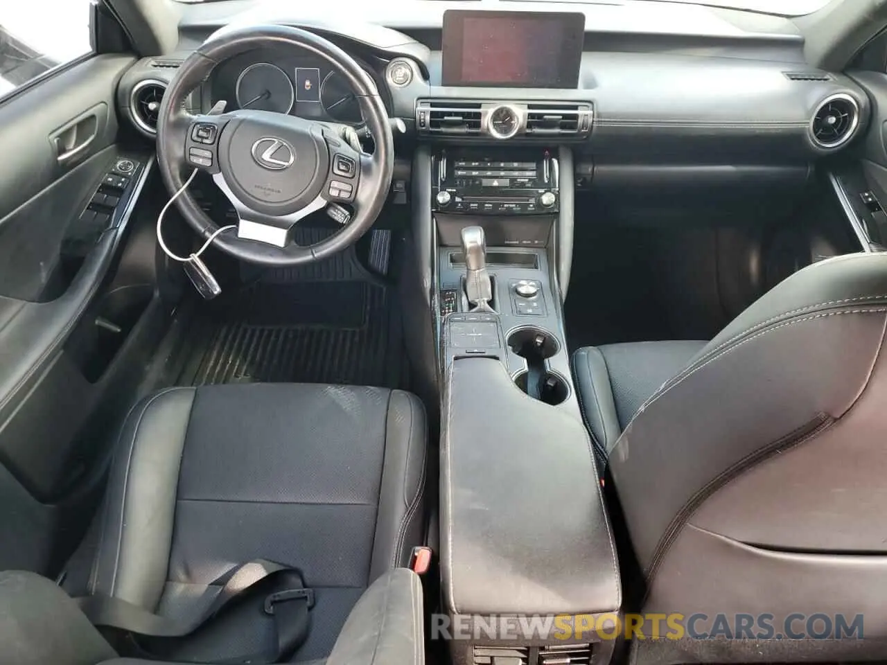 8 fotografías del automóvil dañado JTHAA1D25N5120551 LEXUS IS 2022