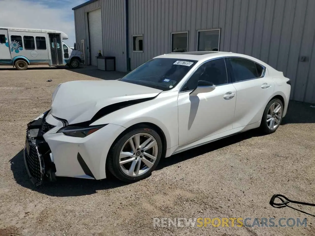 1 fotografías del automóvil dañado JTHCA1D29N5120674 LEXUS IS 2022