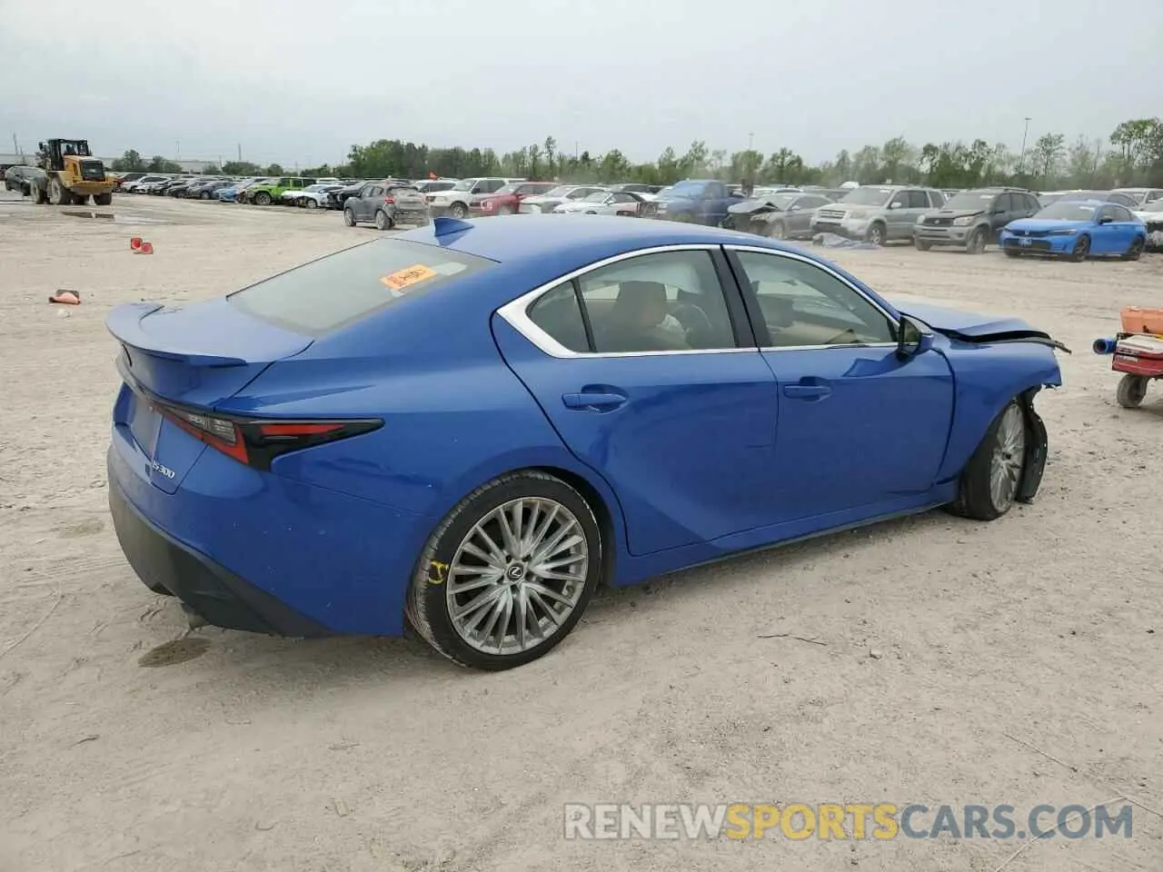 3 fotografías del automóvil dañado JTHDA1D20N5121281 LEXUS IS 2022
