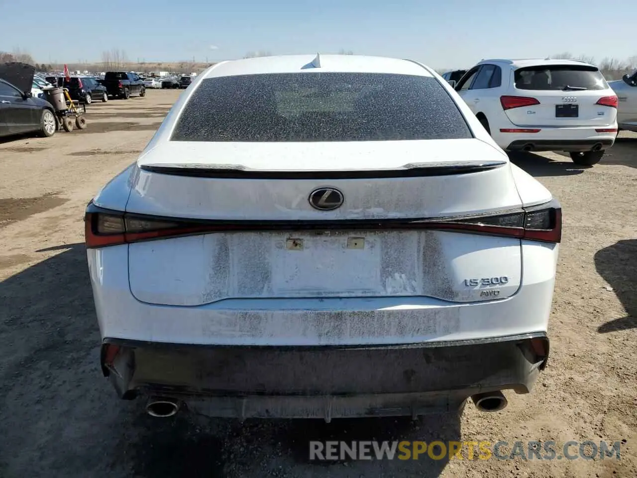 6 fotografías del automóvil dañado JTHG81F22N5048386 LEXUS IS 2022