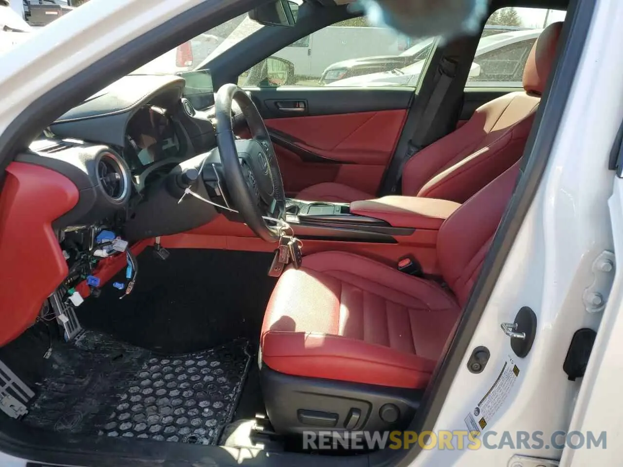 7 fotografías del automóvil dañado JTHG81F22N5048386 LEXUS IS 2022