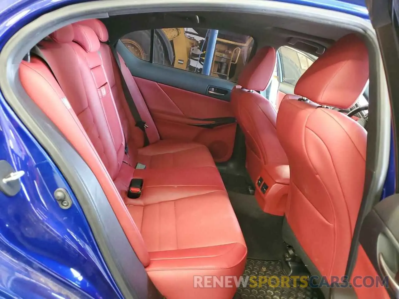 10 fotografías del automóvil dañado JTHG81F28N5048165 LEXUS IS 2022