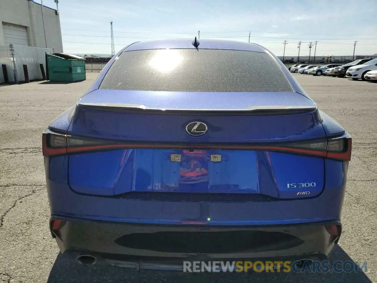 6 fotografías del automóvil dañado JTHG81F28N5048165 LEXUS IS 2022