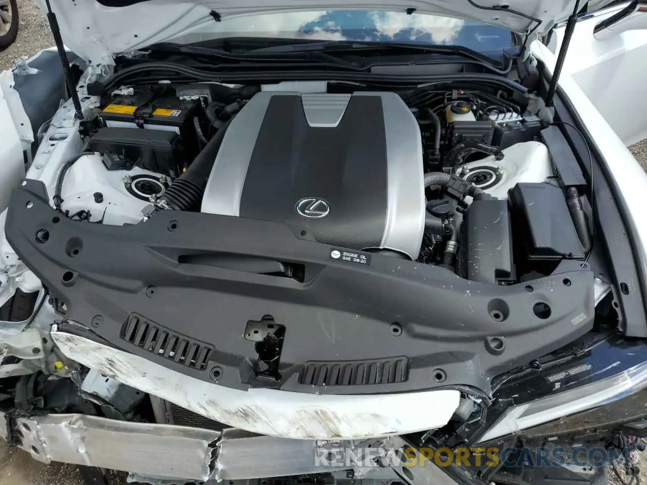 7 fotografías del automóvil dañado JTHGZ1B29N5055466 LEXUS IS 2022