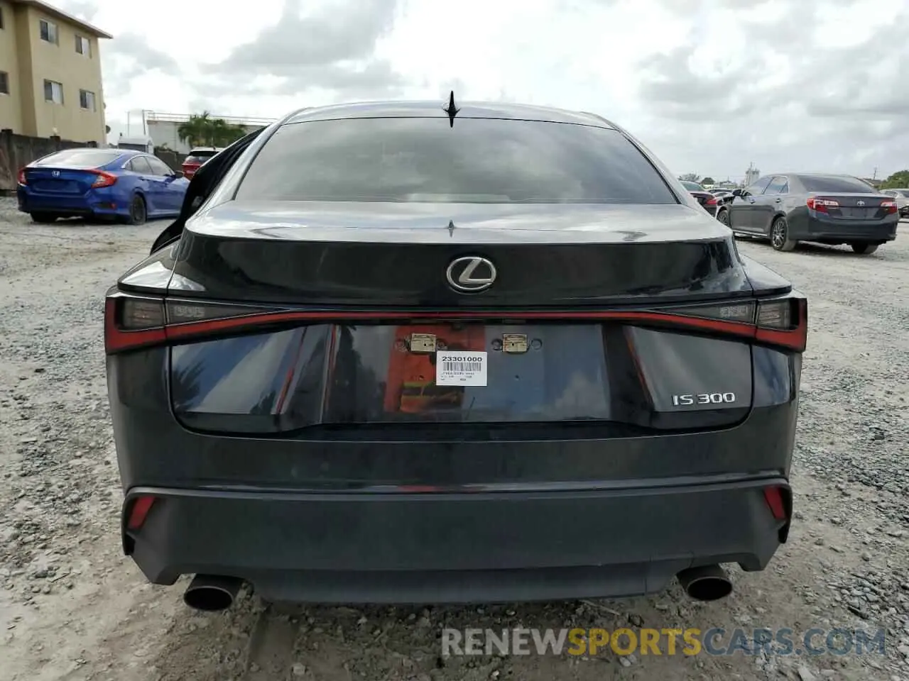 6 fotografías del automóvil dañado JTHCA1D22P5126559 LEXUS IS 2023