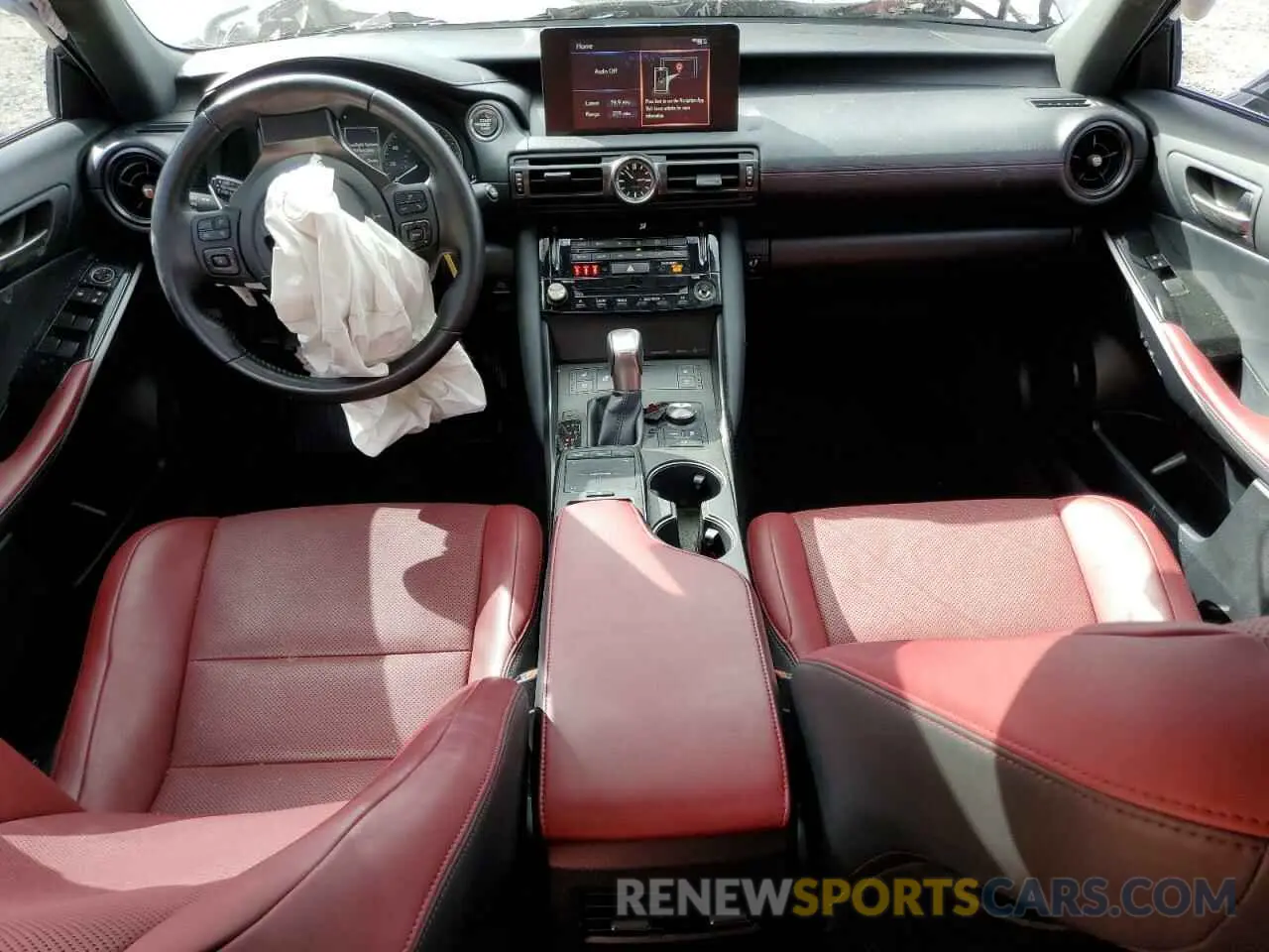 8 fotografías del automóvil dañado JTHCA1D22P5126559 LEXUS IS 2023