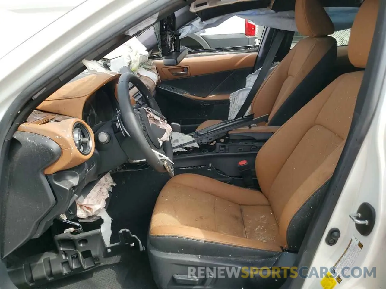 7 fotografías del automóvil dañado JTHCA1D25P5123719 LEXUS IS 2023