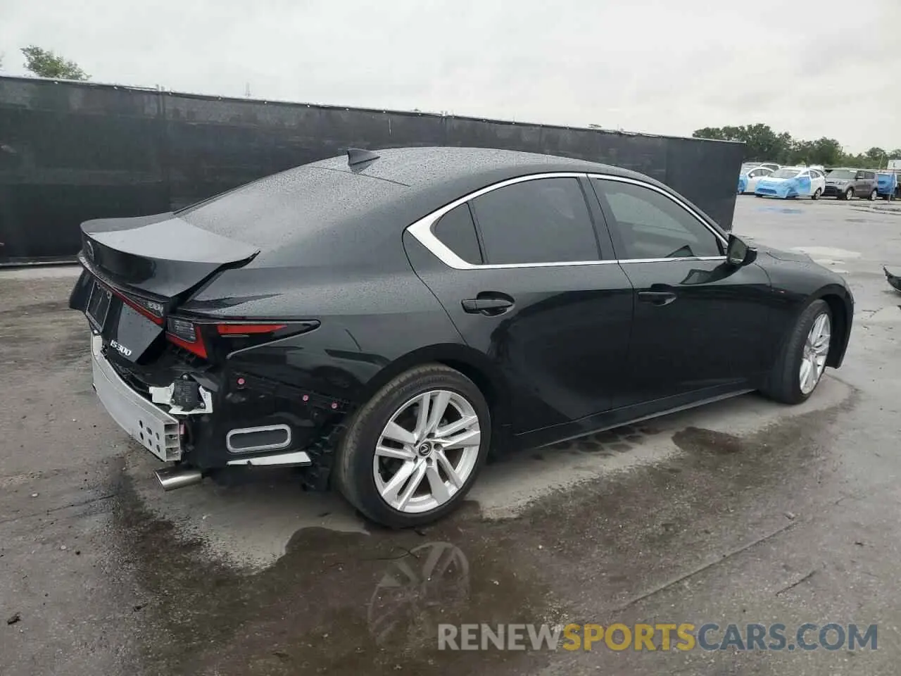 3 fotografías del automóvil dañado JTHCA1D26P5123020 LEXUS IS 2023