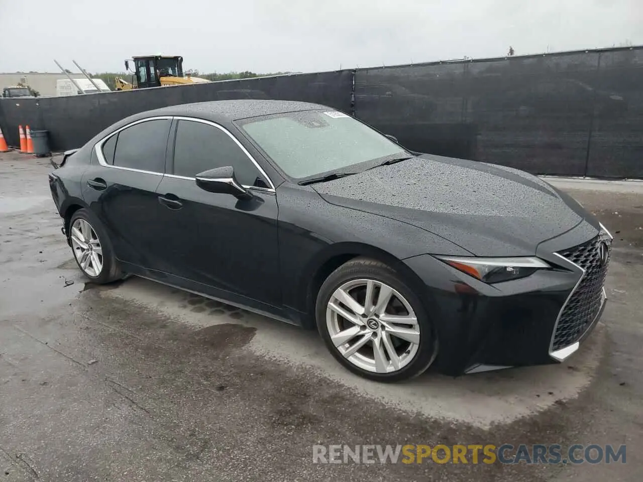 4 fotografías del automóvil dañado JTHCA1D26P5123020 LEXUS IS 2023