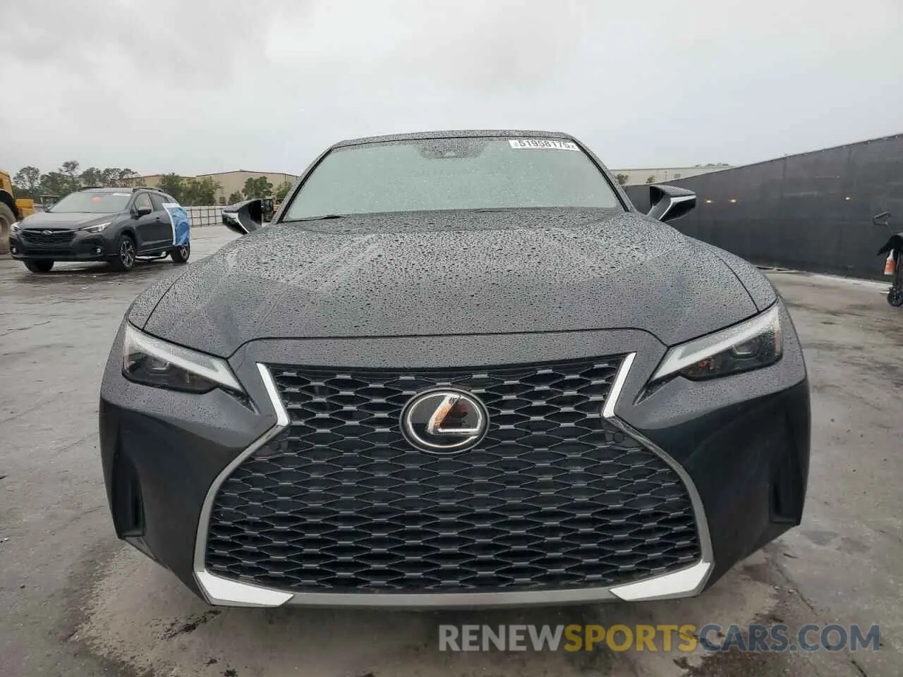 5 fotografías del automóvil dañado JTHCA1D26P5123020 LEXUS IS 2023