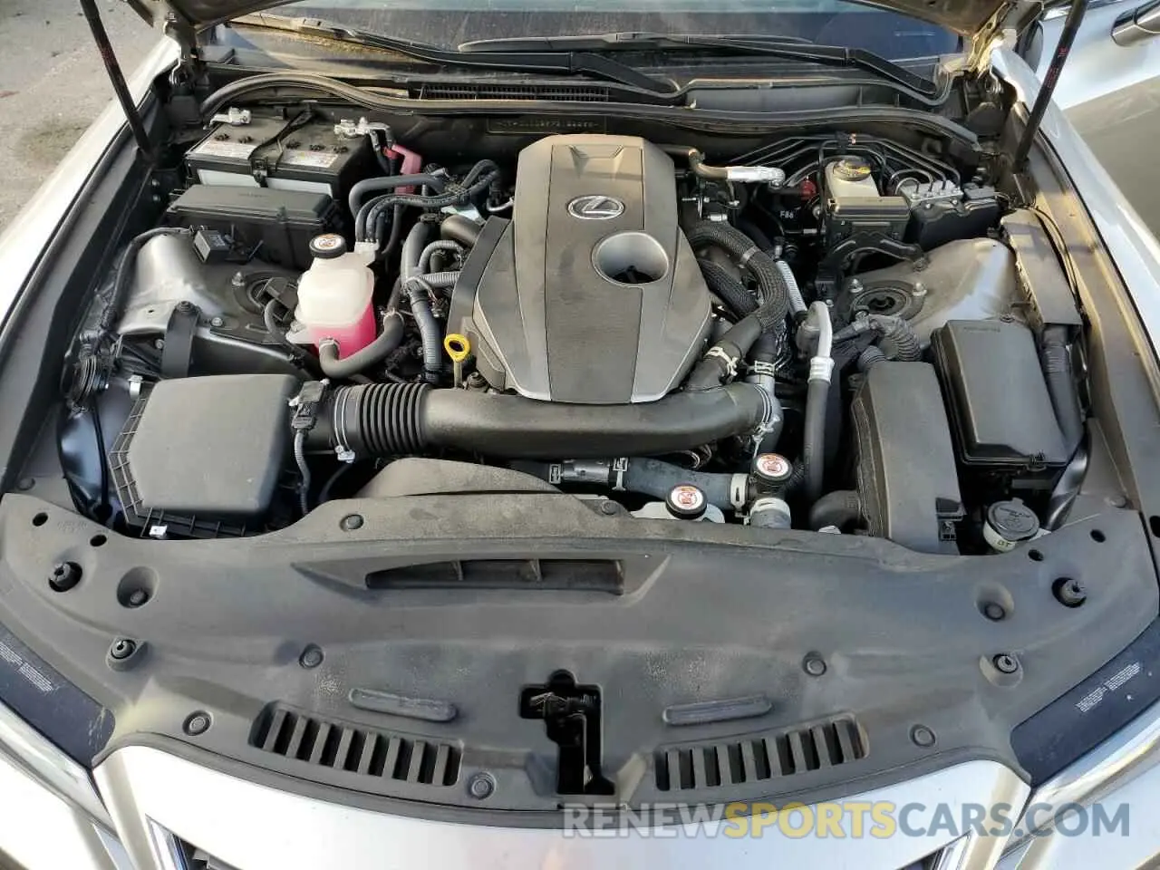 11 fotografías del automóvil dañado JTHCA1D29P5125568 LEXUS IS 2023