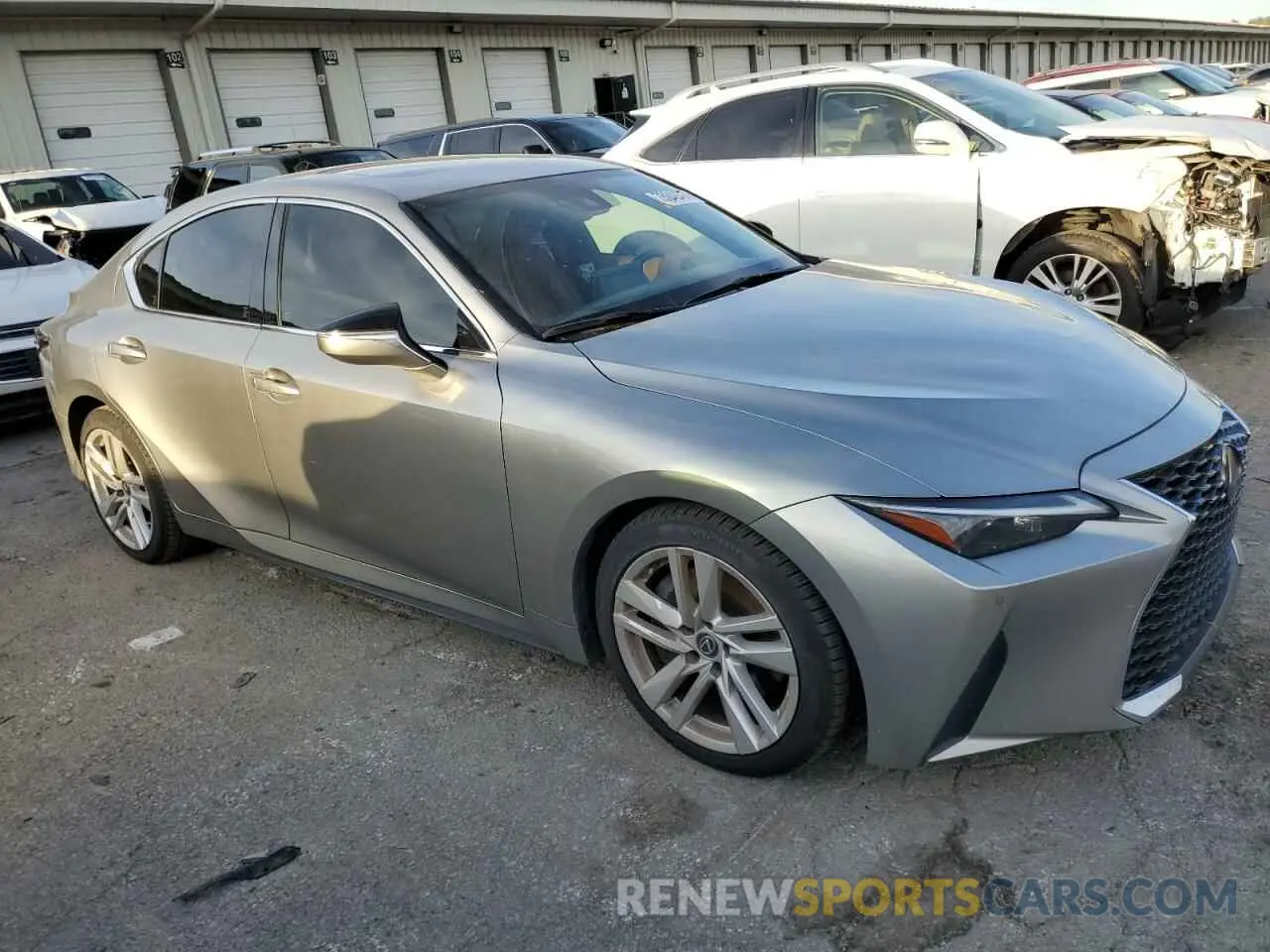 4 fotografías del automóvil dañado JTHCA1D29P5125568 LEXUS IS 2023