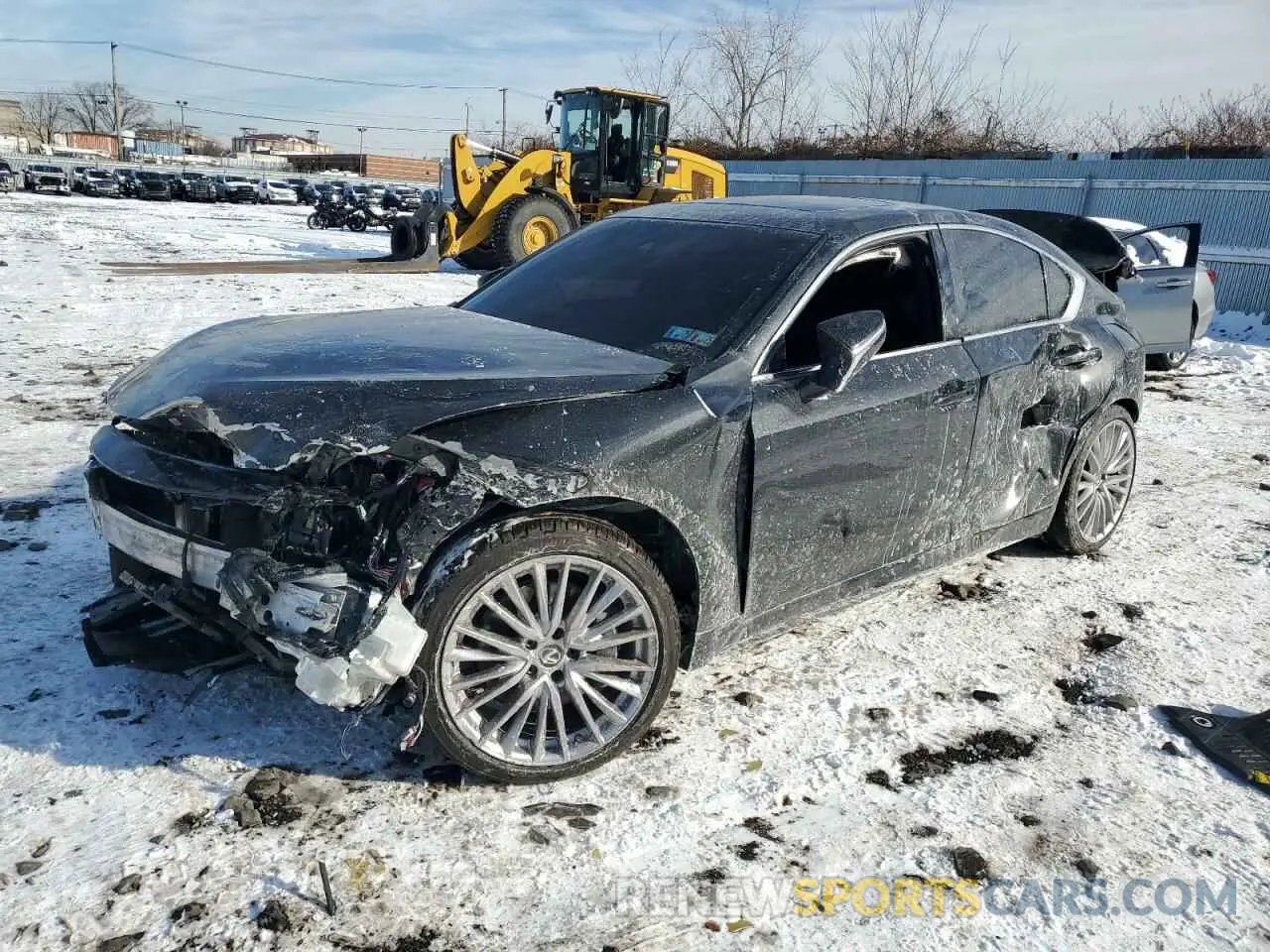 1 fotografías del automóvil dañado JTHD81F22P5050368 LEXUS IS 2023