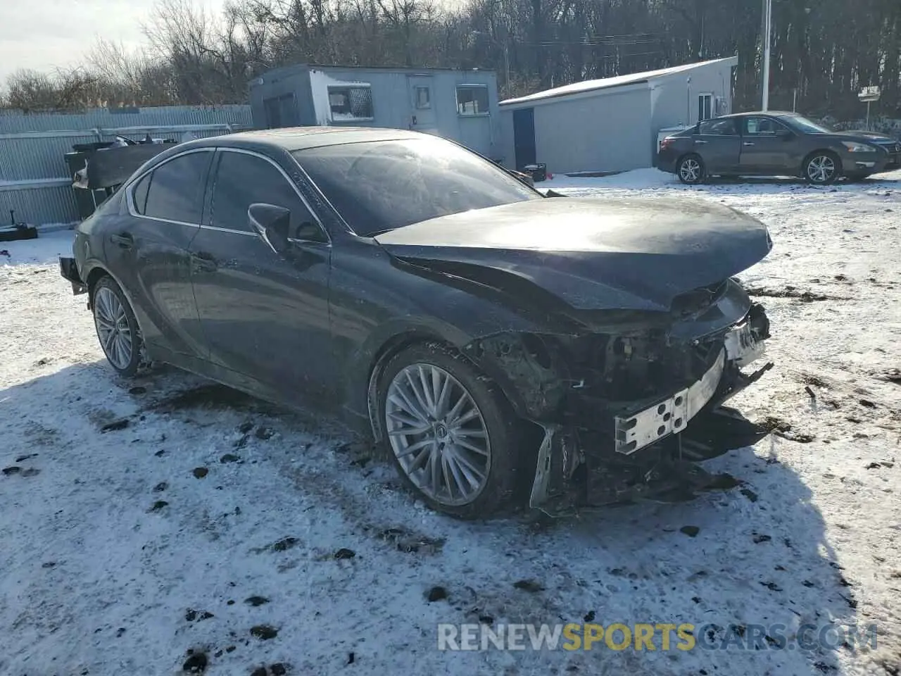 4 fotografías del automóvil dañado JTHD81F22P5050368 LEXUS IS 2023