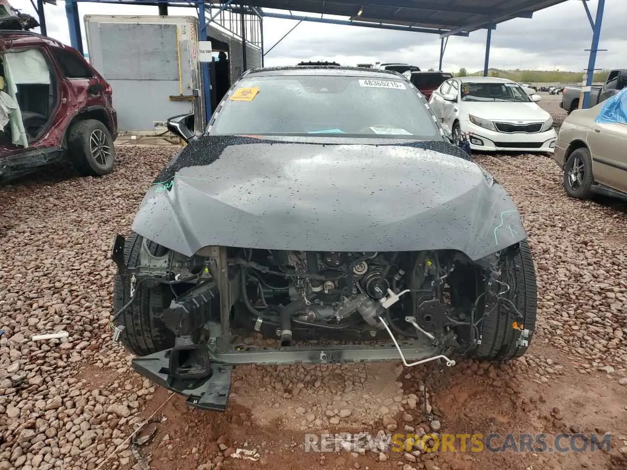 5 fotografías del automóvil dañado JTHD81F24P5051022 LEXUS IS 2023