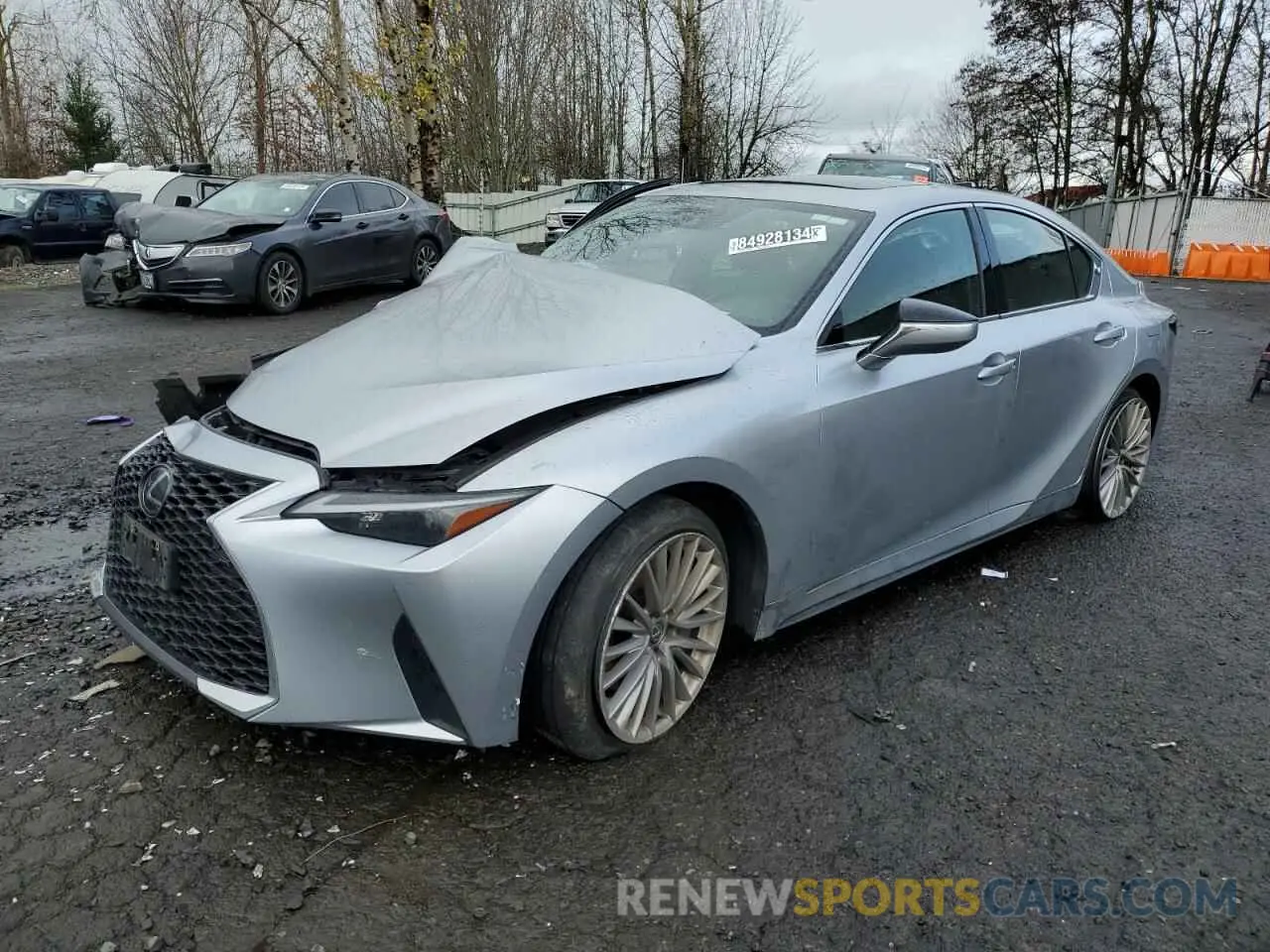 1 fotografías del automóvil dañado JTHD81F27P5050558 LEXUS IS 2023