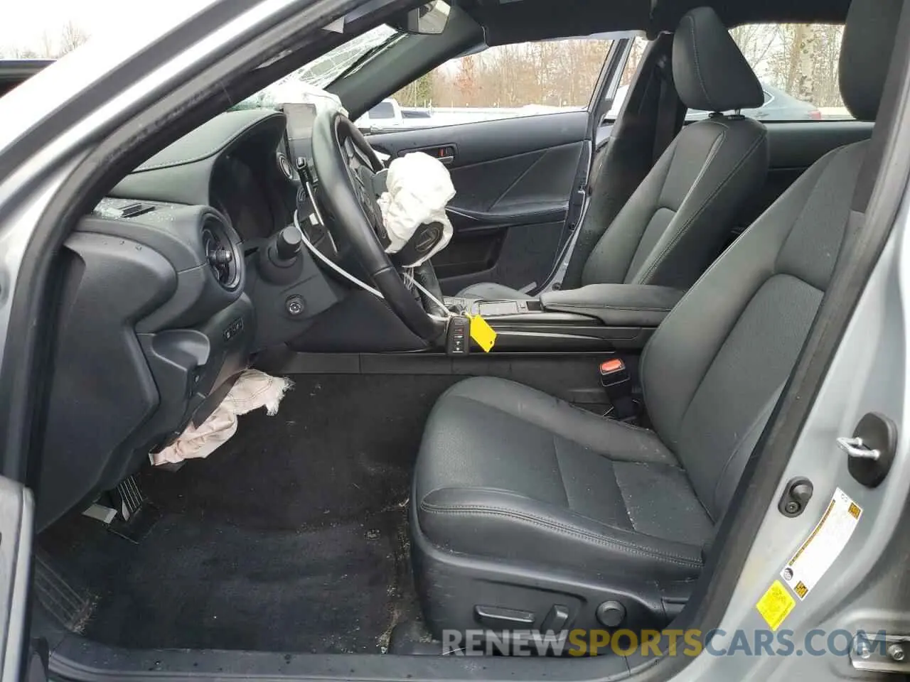 7 fotografías del automóvil dañado JTHD81F27P5050558 LEXUS IS 2023