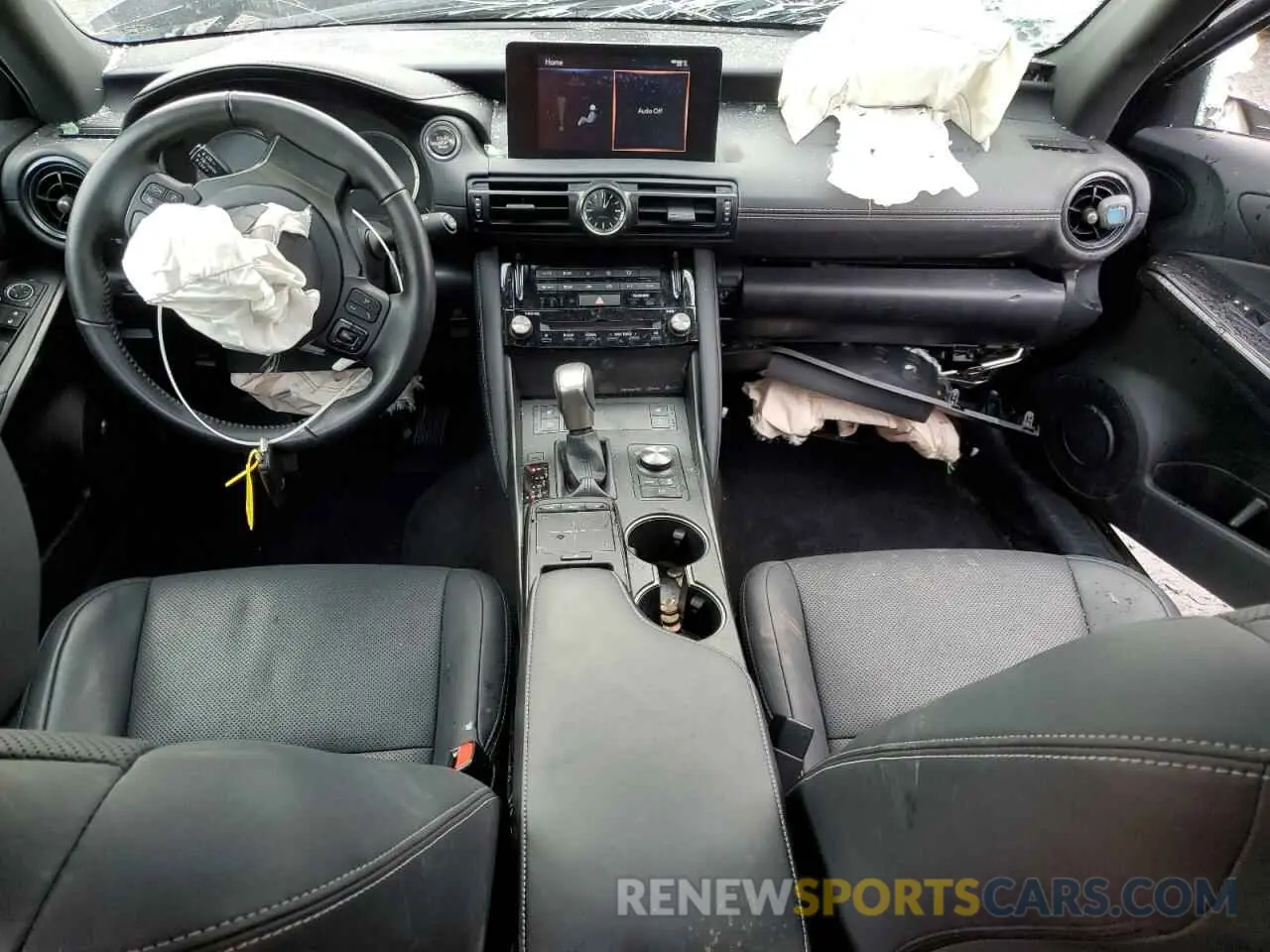 8 fotografías del automóvil dañado JTHD81F27P5050558 LEXUS IS 2023