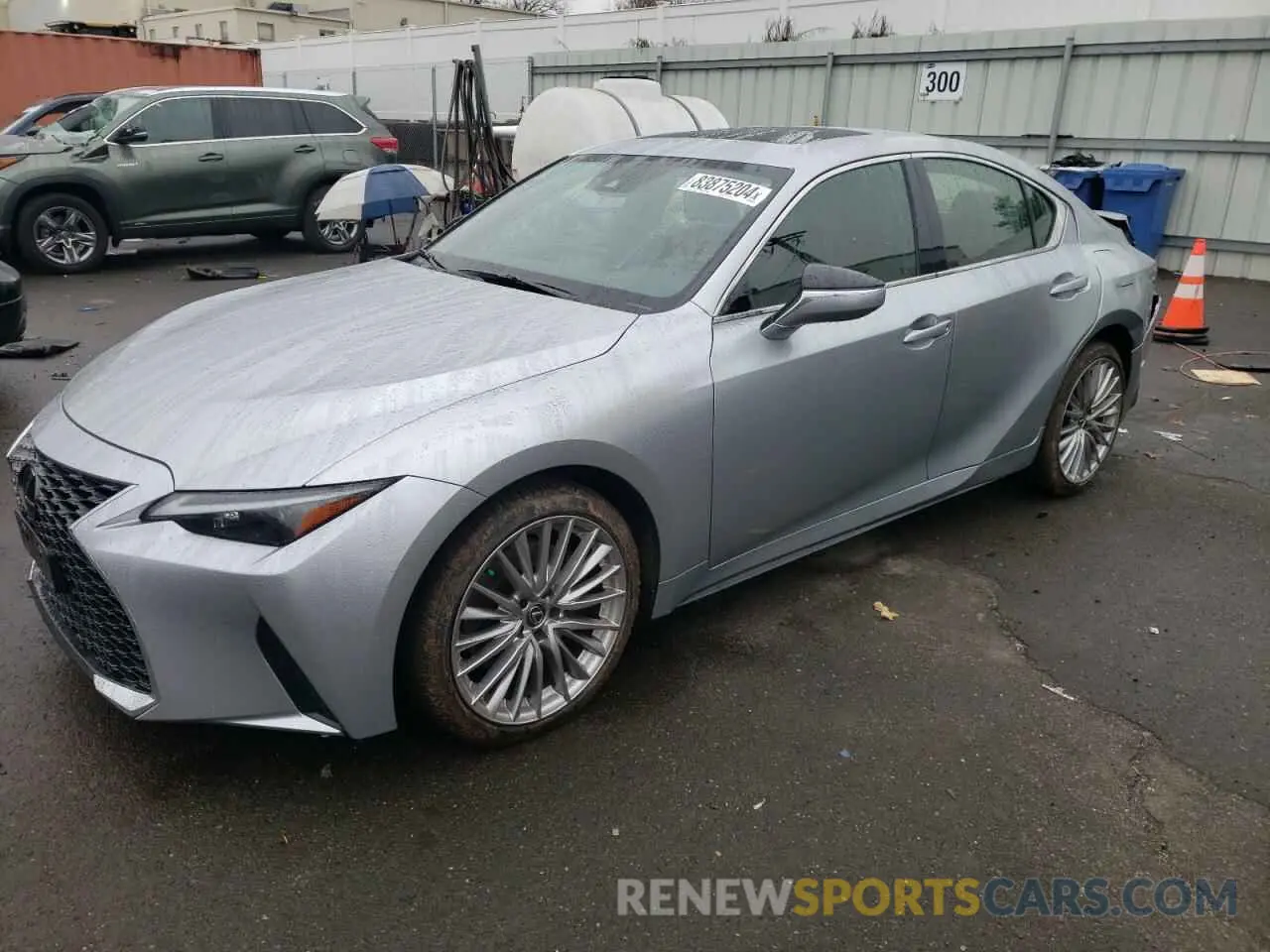 1 fotografías del automóvil dañado JTHD81F28P5051184 LEXUS IS 2023