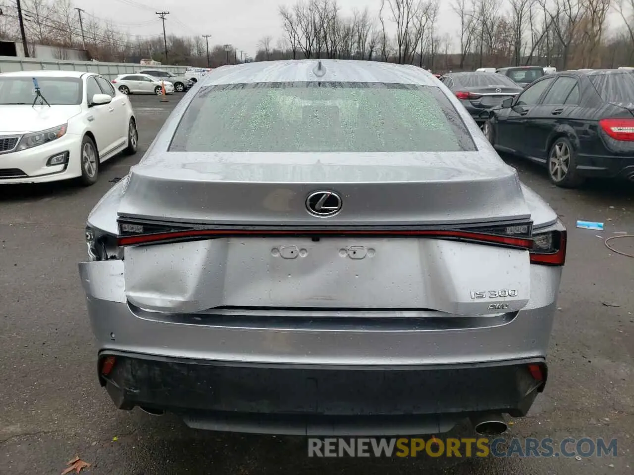 6 fotografías del automóvil dañado JTHD81F28P5051184 LEXUS IS 2023