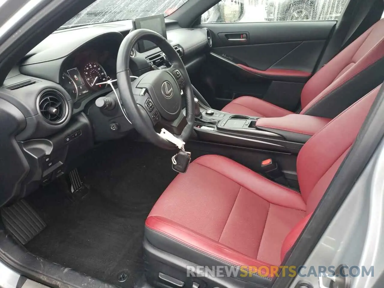 7 fotografías del automóvil dañado JTHD81F28P5051184 LEXUS IS 2023