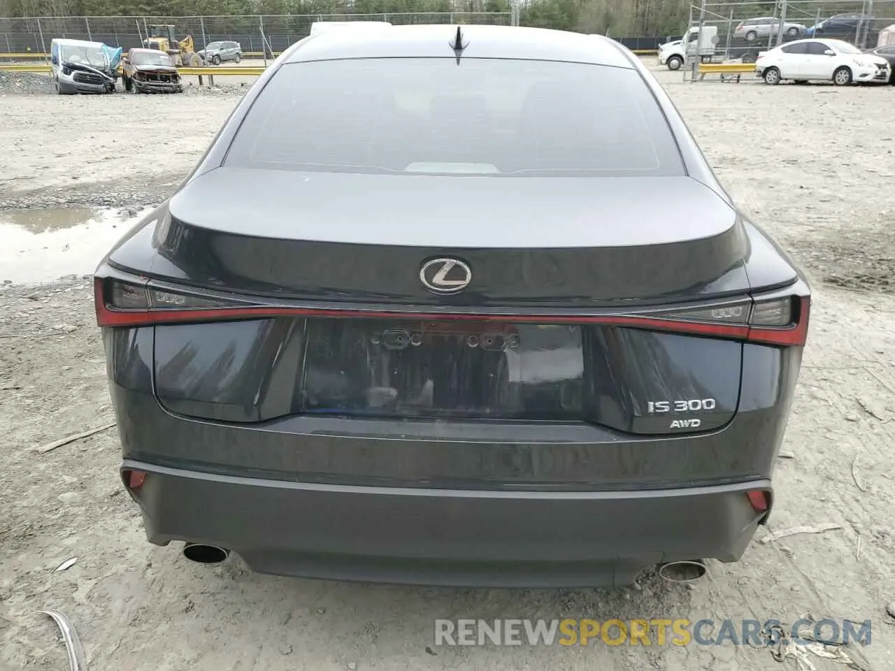 6 fotografías del automóvil dañado JTHD81F2XP5050344 LEXUS IS 2023
