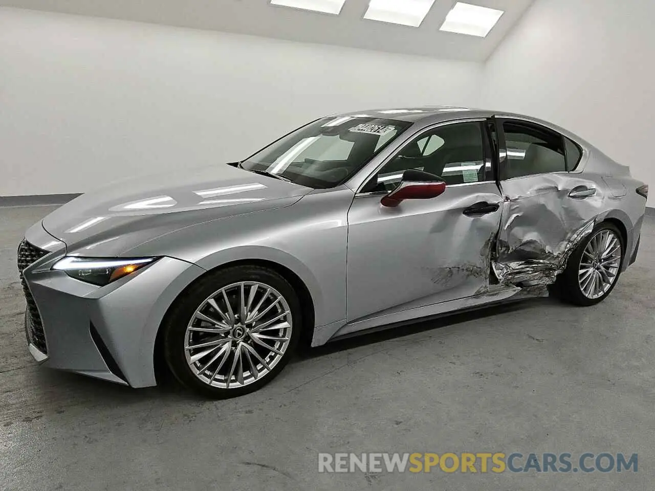1 fotografías del automóvil dañado JTHDA1D23P5127420 LEXUS IS 2023