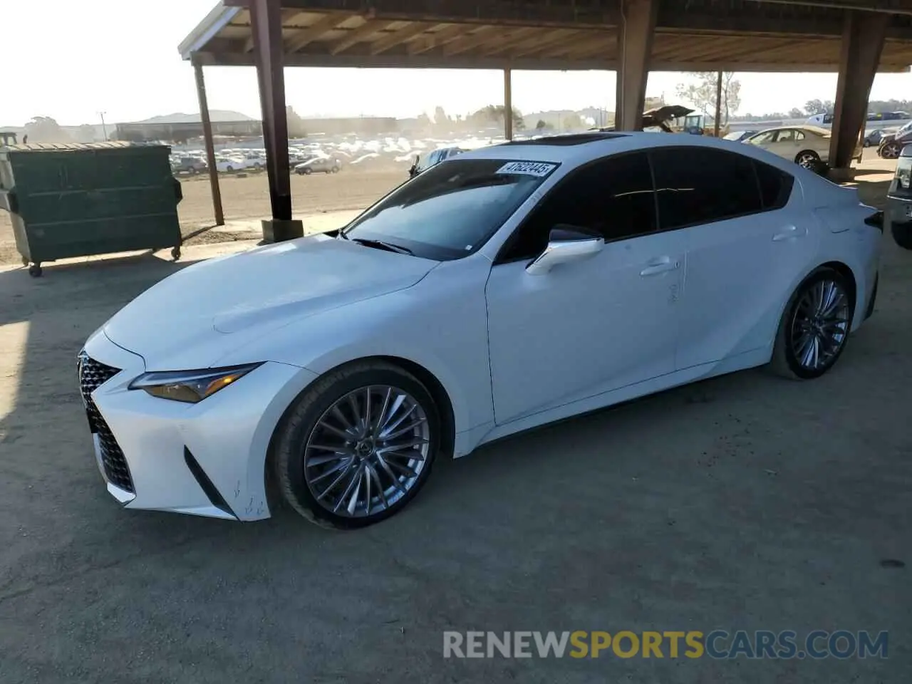 1 fotografías del automóvil dañado JTHDA1D29P5126031 LEXUS IS 2023