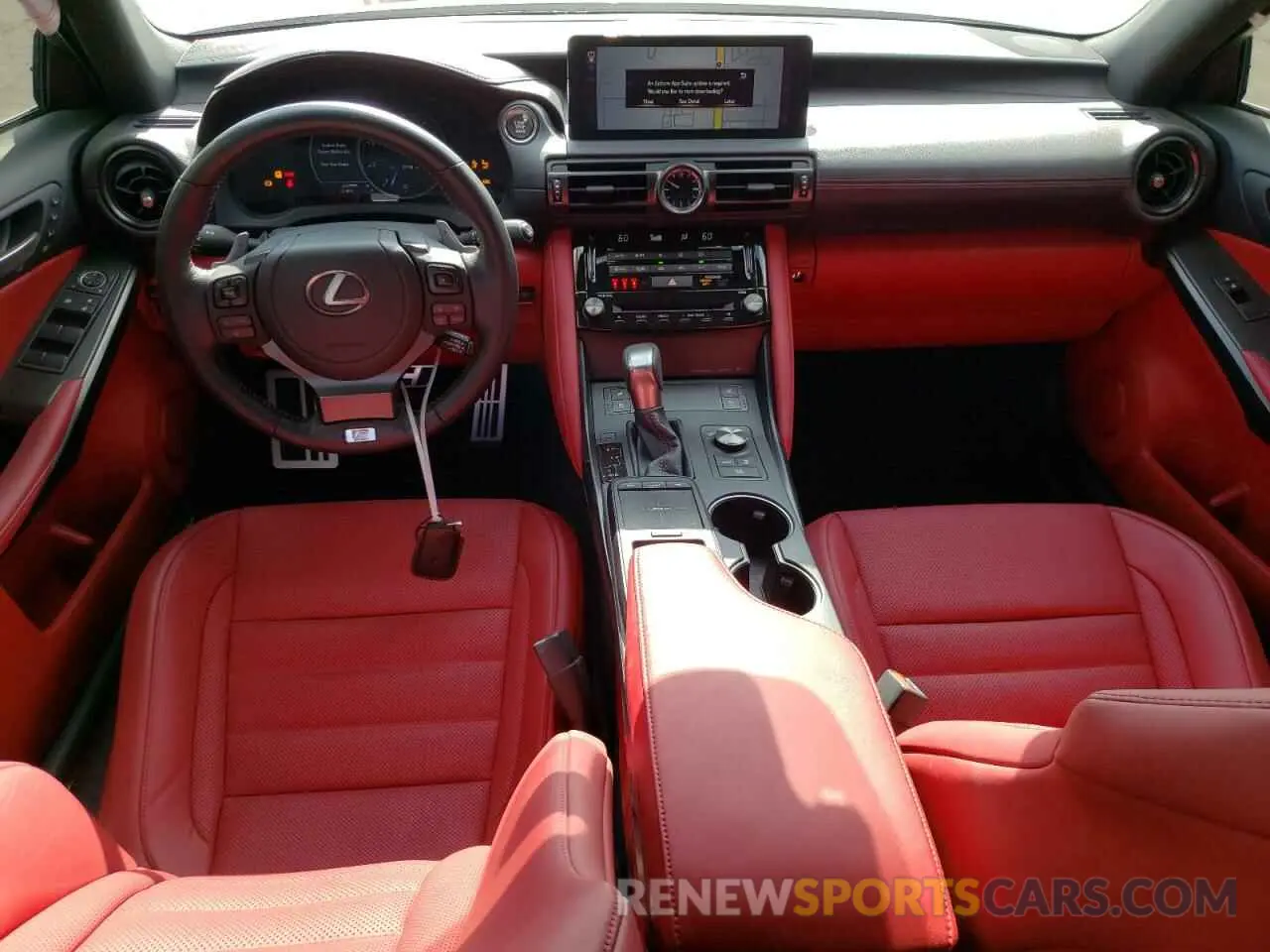 8 fotografías del automóvil dañado JTHGZ1B23P5060648 LEXUS IS 2023