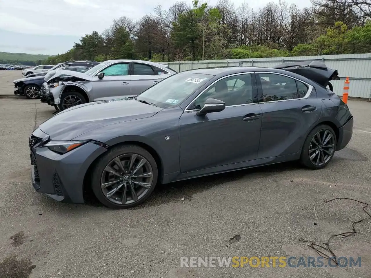 1 fotografías del automóvil dañado JTHGZ1E22P5028625 LEXUS IS 2023