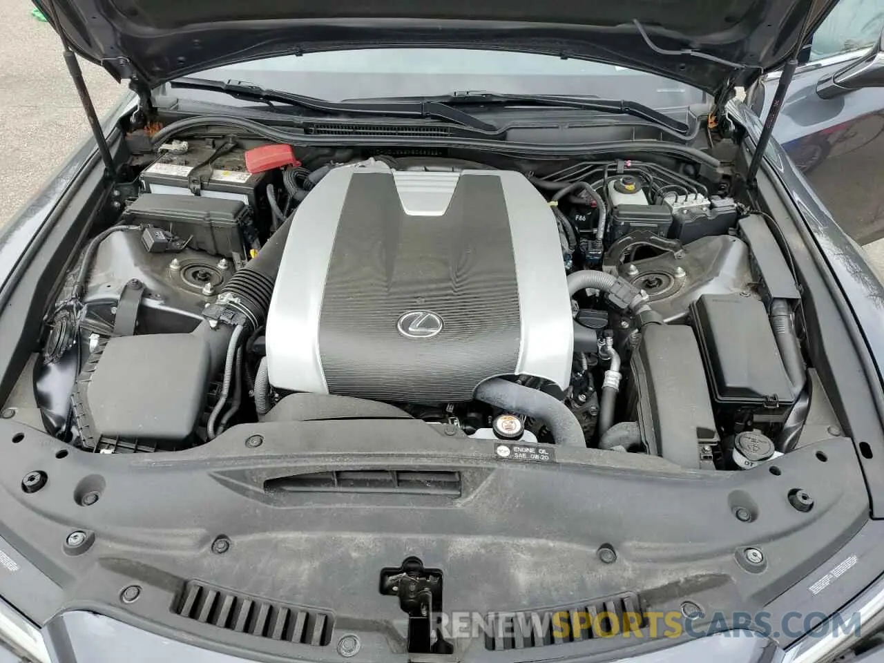 11 fotografías del automóvil dañado JTHGZ1E22P5028625 LEXUS IS 2023