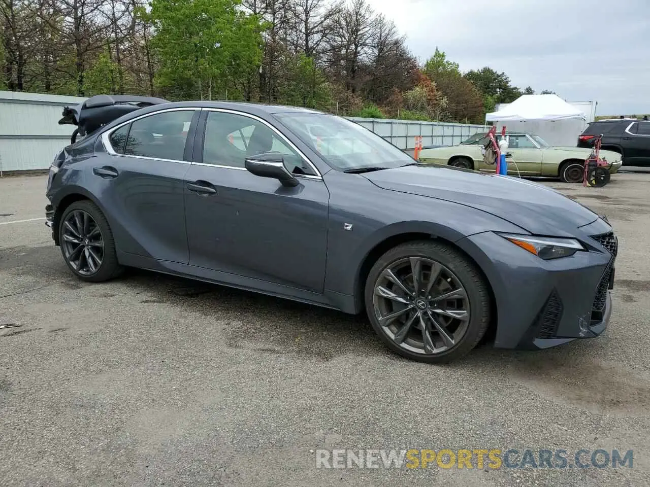 4 fotografías del automóvil dañado JTHGZ1E22P5028625 LEXUS IS 2023