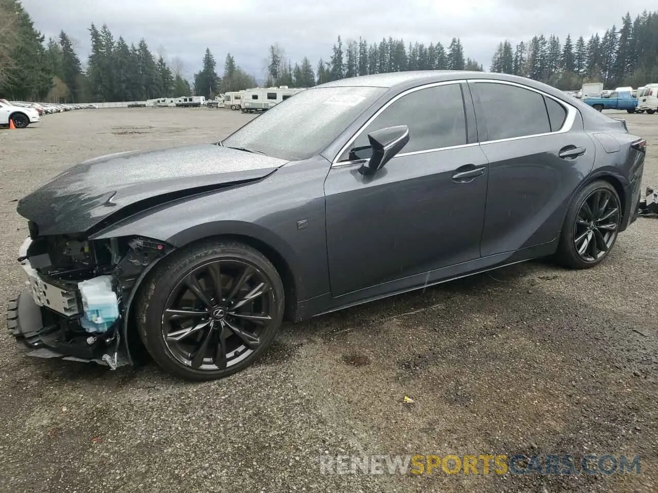 1 fotografías del automóvil dañado JTHBA1D24R5130885 LEXUS IS 2024