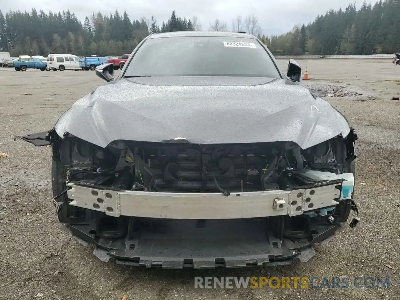 5 fotografías del automóvil dañado JTHBA1D24R5130885 LEXUS IS 2024