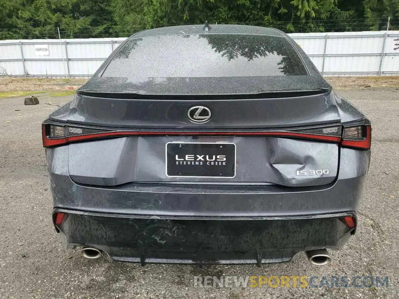 6 fotografías del automóvil dañado JTHBA1D24R5130885 LEXUS IS 2024