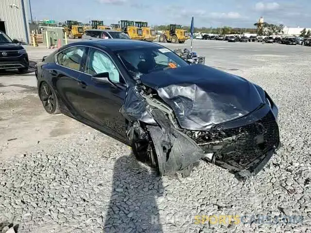 13 fotografías del automóvil dañado JTHBA1D2XR5131457 LEXUS IS 2024